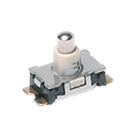 C&K Components Keypad Switch, 1 Switches, Spst, Momentary, 0.01A, 32Vdc, 1.9N, Solder Terminal, Surface KSU213WLFG